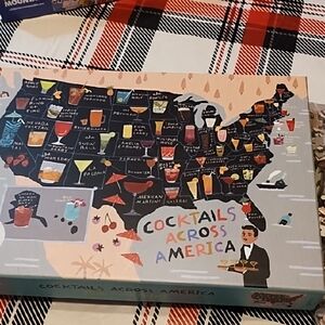 NWT Cocktails Across America Puzzle 1000 Pieces.